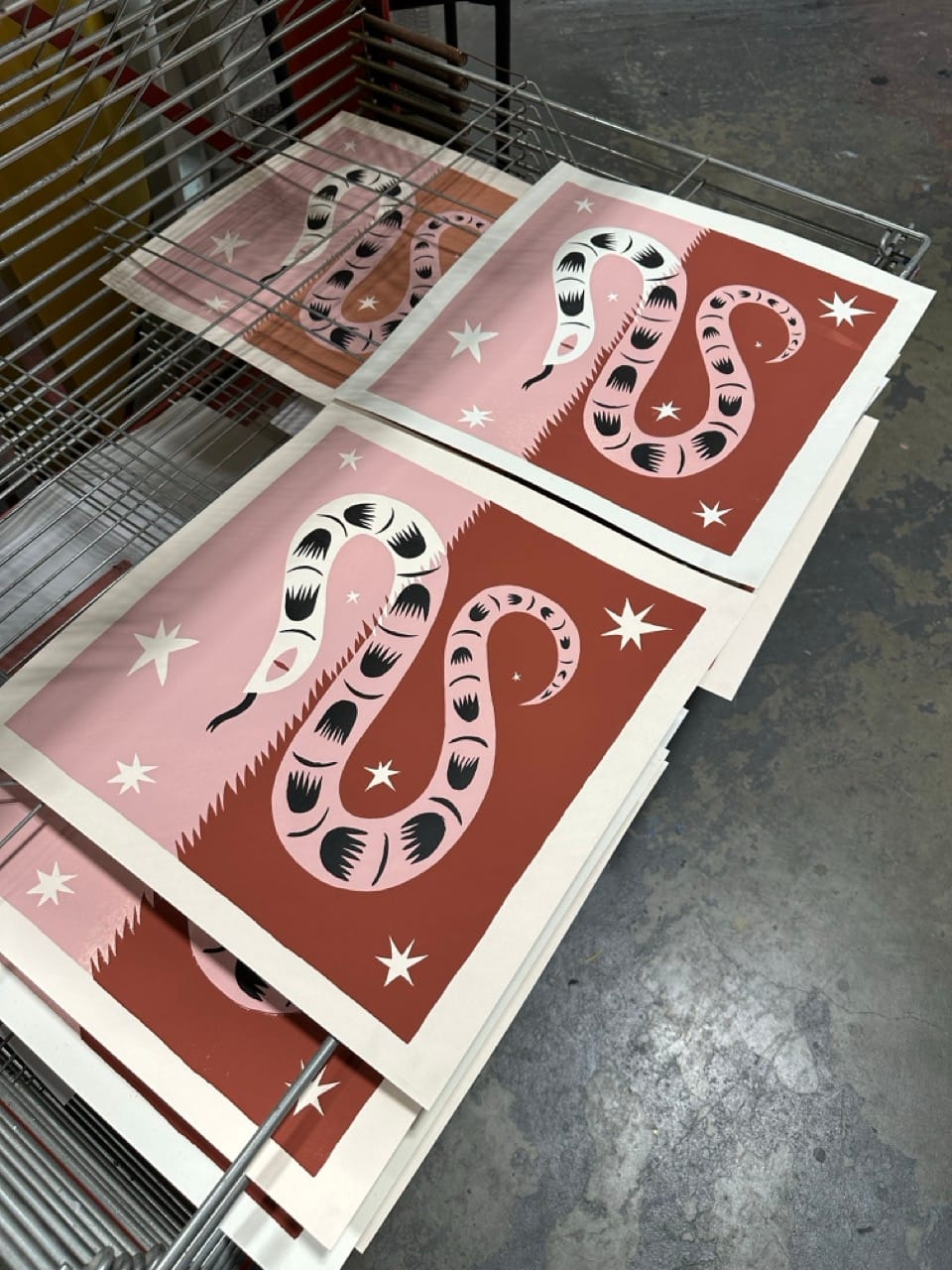 We will keep going until we achieve 100% local printmaking.